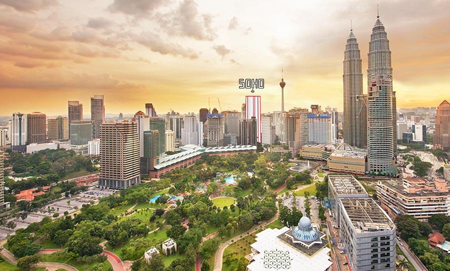 Soho Suites Klcc By Laberry Homestay Kuala Lumpur Zewnętrze zdjęcie